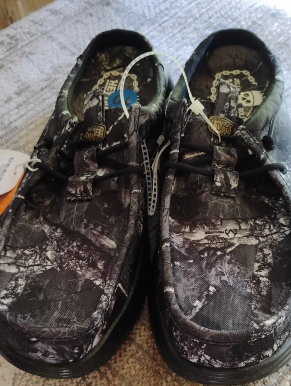 Hey Dude Jelly Roll Black Camo
